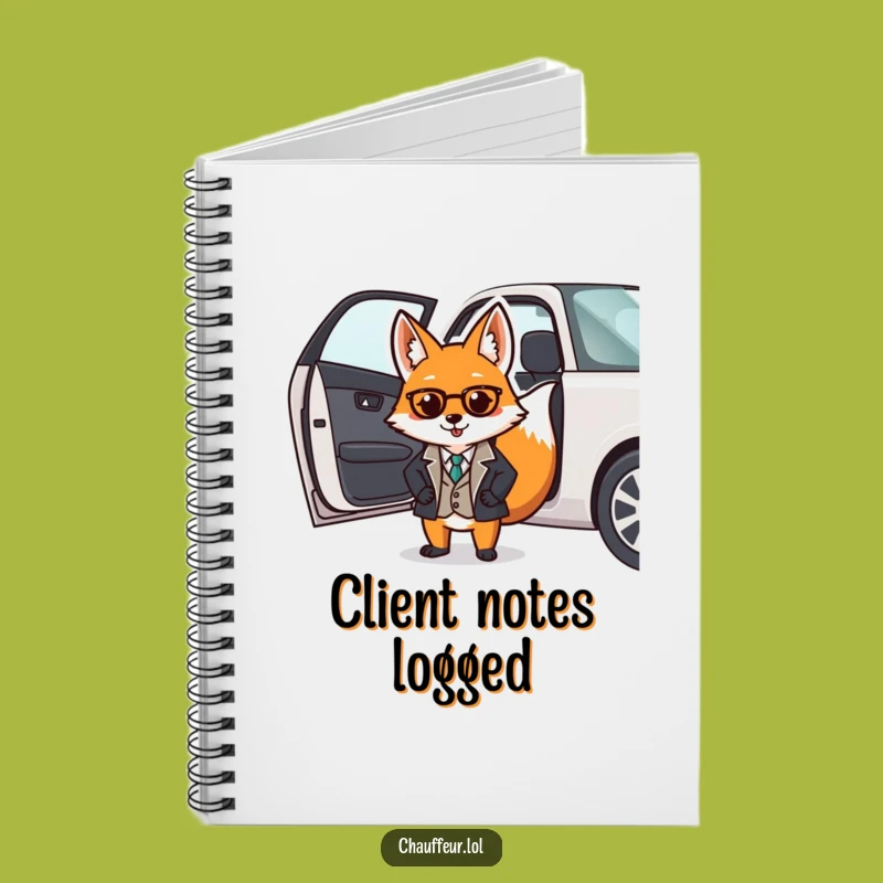 Funny Fox Valet Notebook: Dapper Gentleman for Your Sophisticated Notes
