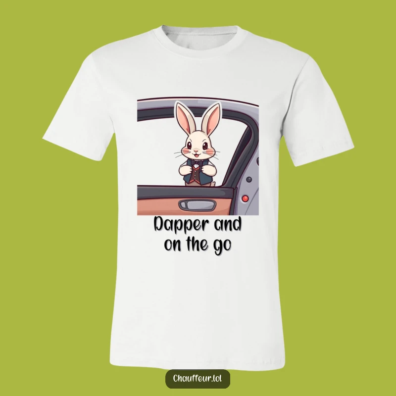 Funny Rabbit Vest T-Shirt - Classy & Hilarious Animal Lover Tee